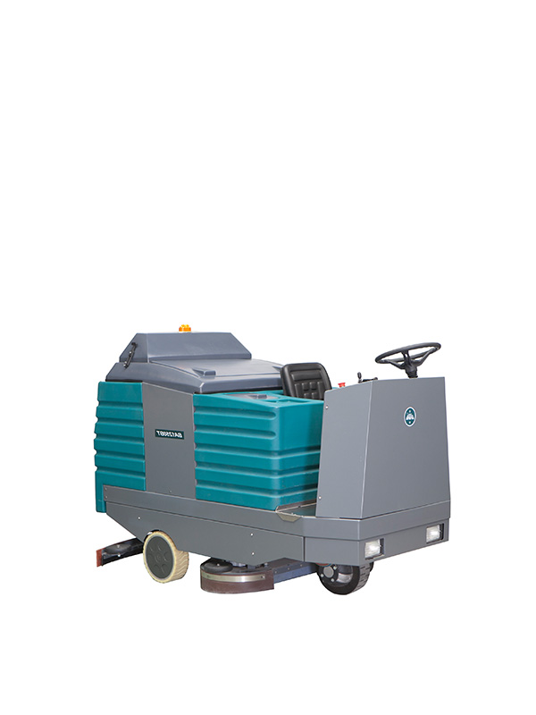 Grande autolaveuse à trois brosses JIECHI BA1250BT