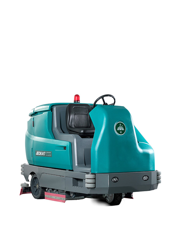 Autolaveuse autoportée à double brosse ultra-large JIECHI A17