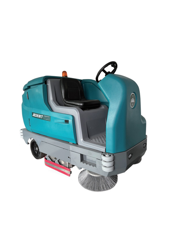 Balayeuse-laveuse combinée autoportée de grande taille JIECHI M17