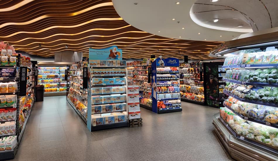 Commerce de détail et supermarché