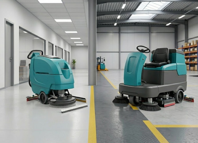 Autolaveuse à conducteur marchant ou autoportée&nbsp;: laquelle convient le mieux à votre établissement&nbsp;?